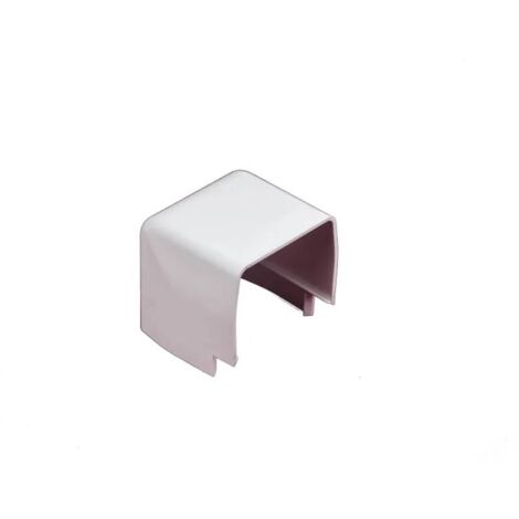 Coude extérieur 90 degrés pour goulotte 80 x 60 mm – PVC M1 rigide – Résistance au feu et antichoc – Stabilisé UV pour durabilité