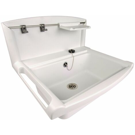 Poste d'eau multifonction NICOLL - Poste d'eau multifonction pour fixation murale - Couleur : BLANC