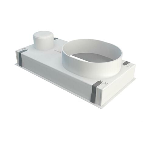 Plénum en ABS pour grille de soufflage - Plénum en ABS grille de soufflage 400x150mm
