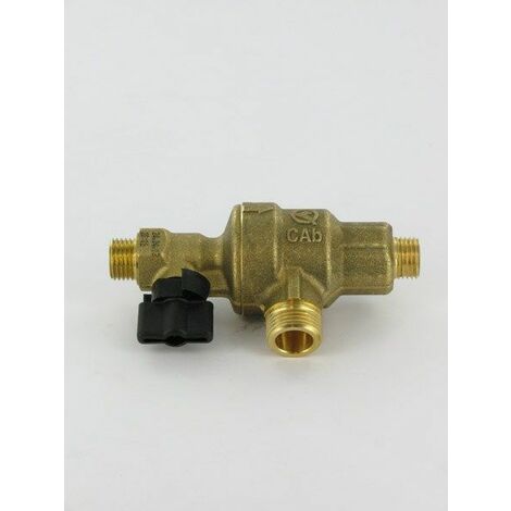 Elm Leblanc – Disconnecteur seul ACLEA – Vanne de remplissage en laiton – Filetage plomberie 1/2'' – Entraxe 80 mm – Tension 230V