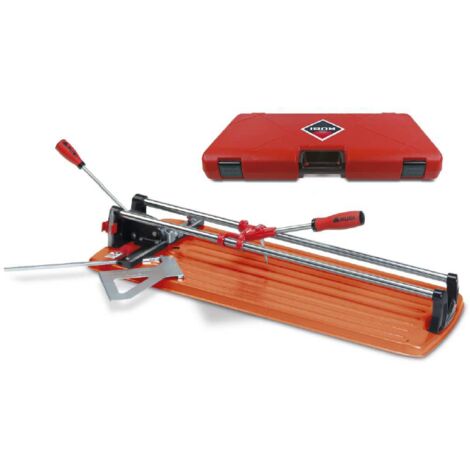 Coupeuse manuelle pour carrelage TS MAX - TS 57 MAX orange - Longueur de coupe droite : 57 cm, longueur de coupe en diagonale : 40 cm