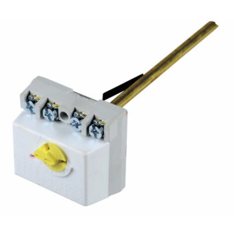 Thermostat TUS 450 – Régulateur monophasé 15A/380V – Réglage 5 à 65°C – Bulbe Ø 6mm x 450mm pour installation sécurisée – Cotherm (1/4)