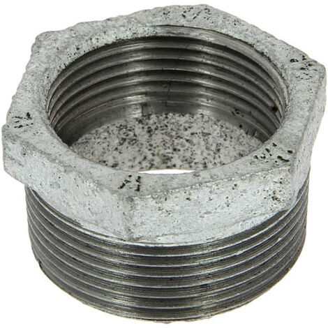 Réduction fonte galva MF - Diamètre : M1 1/2'' - F1 1/4''