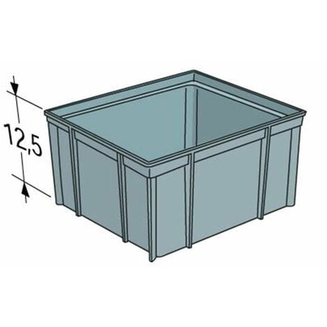 Réhausse pour regard - Hauteur: 125 mm