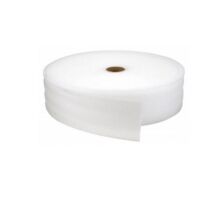 Weber Saint Gobain – Bande périphérique acoustique Tramiplinthe 98 mm – Épaisseur 3 mm – Longueur 50 m – Mousse polyéthylène pour chapes flottantes – Blanc
