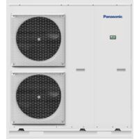 Panasonic – Pompe à chaleur air eau monobloc 16kW – Efficacité énergétique A+++ – Plage de fonctionnement -20 à +35°C – Dimensions 1410x1283x320mm