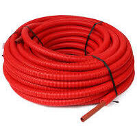 PEX-b Tubes PER Pregainés simple - 10x12 - Rouge - 100m