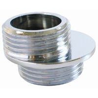 Raccord mâle-mâle excentré de 5 mm - Diamètre : M1/2'' - M3/4''