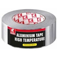 Ruban adhésif aluminium thermorésistant - Le rouleau de 20m x 10cm