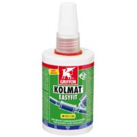 Griffon – Pâte à joint Kolmat EasyFit – Pour bois dur et teck – Application facile en espaces confinés – Résistance à l'humidité