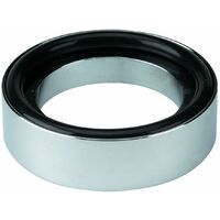 Nicoll – Bague intercalaire de bond avec grille – Laiton chromé – Pour bonde de diamètre 30 mm – Assure étanchéité parfaite avec joints inclus