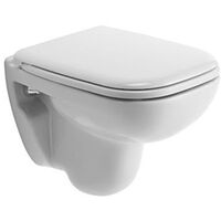 Cuvette de WC suspendue D-code COMPACT - Couleur: BLANC