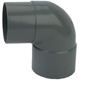 Coude MF 87°30 - Diamètre: 63 mm - GRIS