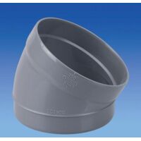 Secteur coude PVC Mâle Femelle 30° D100 - WAVIN - 3025721