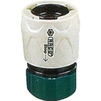 Raccord rapide arrosage stop plastique Ø15