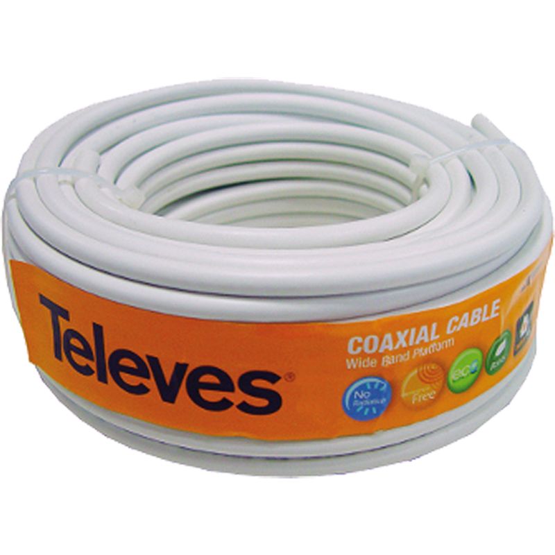 Comprar Cable coaxial TV TELEVES 213810 (100 Metros) Online