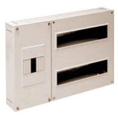 Caja De Distribución Empotrar SOLERA 780 - 12+4 Elementos, Para ICP Hasta 40A, Dimensiones 348x188x55 Mm, Tapa Gris