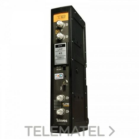 Amplificador tv interior vivienda 4S+TV 47-790Mhz 16db F Televes