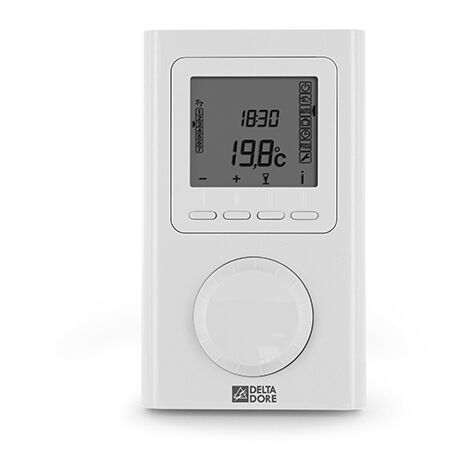 Gestionar la calefacción con este nuevo termostato de Delta Dore compatible  con Google y Alexa - Revista Climaeficiencia