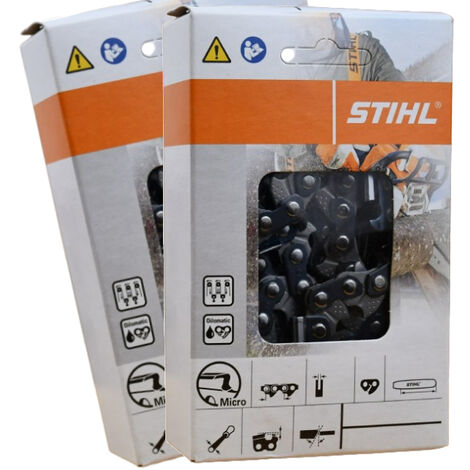 2x45cm Stihl Picco Micro Kette für Stihl MSE160C Motorsäge Sägekette 3/8P 1,3 