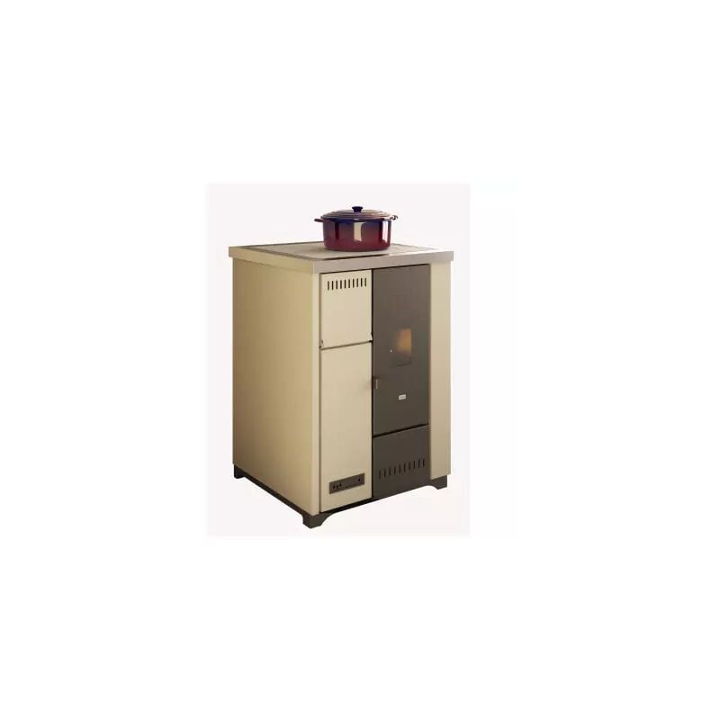 Lea - Stufa cucina a pellet da 7.5 kw avorio