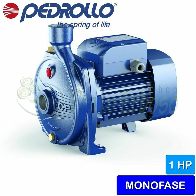 ELETTROPOMPA AUTOCLAVE POMPA 0.5HP GIRANTE OTTONE T max 80°C