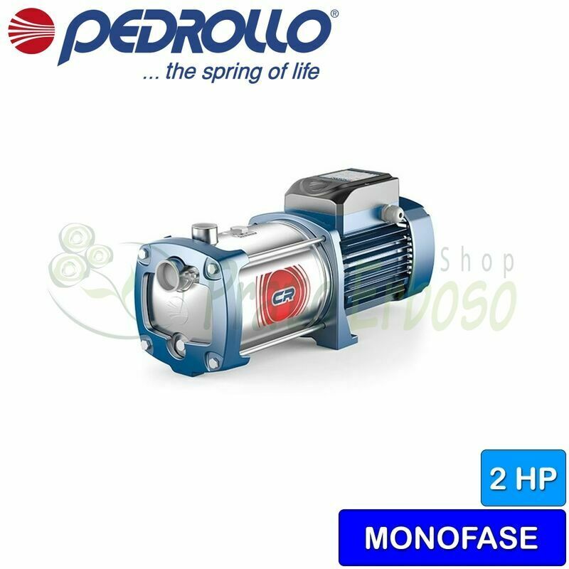 Elettropompa Wortex Multi G5 1,5 HP 1,1KW Pompa Multigirante Monofase  Silenziosa