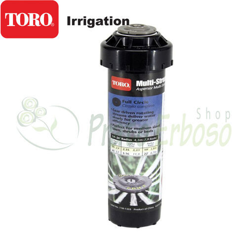 LPS Precision - Irrigatore a 180 gradi gittata 4.6 metri