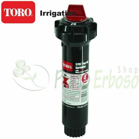Irrigatore A Scomparsa Toro 570Z-6P Da 15 Cm Per Giardini E Aree Verdi, Con Ugelli Intercambiabili E Valvola Di Ritenuta Opzionale