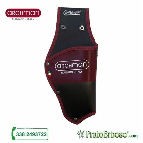 Archman FE01F - Fodero in cuio per forbici a batteria Archman
