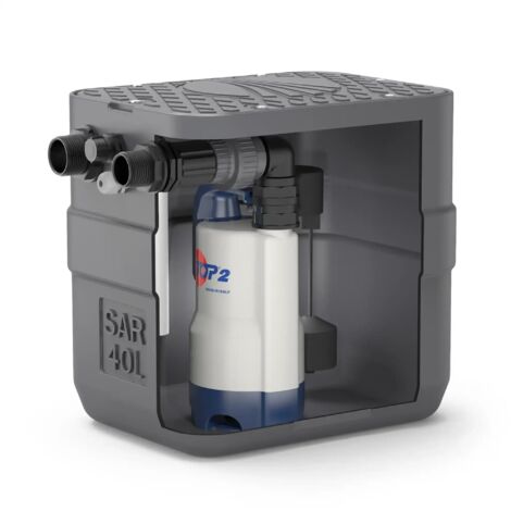 SAR 40-TRITUS TX - Stazione di sollevamento con elettropompe monofase con trituratore (TRITUS)
