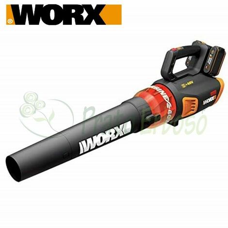 WG584E - Soffiatore a batteria 20 V + 20 V