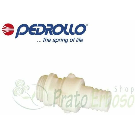 RP 1.25 - Raccordo portagomma diritto in Nylon da 1 1/4&quot
