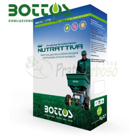 Neudorff Fertilizzante Azet Per Prato - 2,5 Kg - Prato Verde E Folto Senza Infestanti