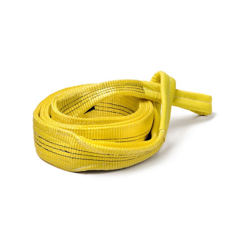 2 Cinghie Sollevamento Poliestere 2 Tonnellate - Imbracature 25mm X 3m Per Carichi Pesanti - Foto 8