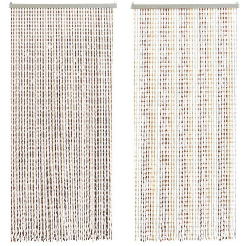 Tenda Da Porta Colorata A Rombi VERDELOOK - 120x240 Cm Con 68 Fili Decorativi - Foto 6