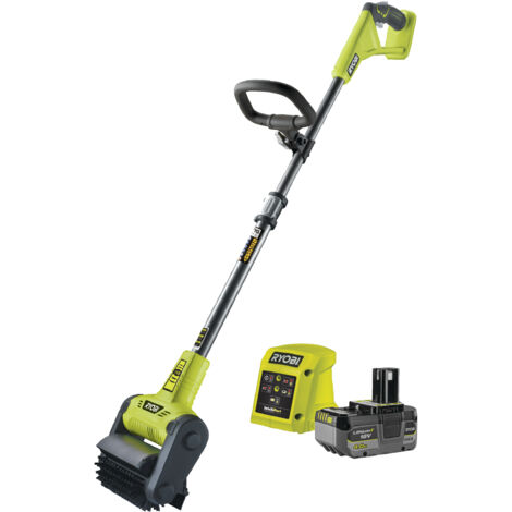 Lavapavimenti RYOBI 18V LithiumPlus OnePlus - 1 batteria 4.0 Ah - 1 caricatore RY18PCB-140
