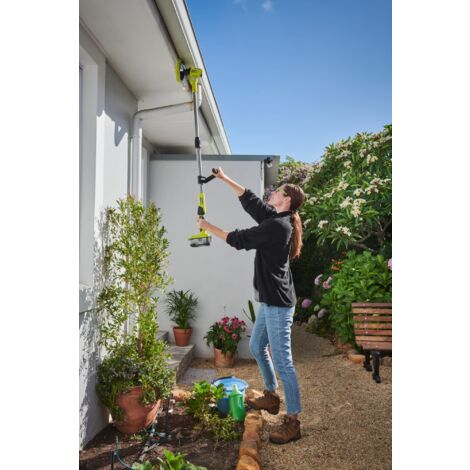 Spazzola Telescopica Ryobi R18TPS-0 - Pulizia In Altezza Con Asta Allungabile 1-1.4m - Foto 9