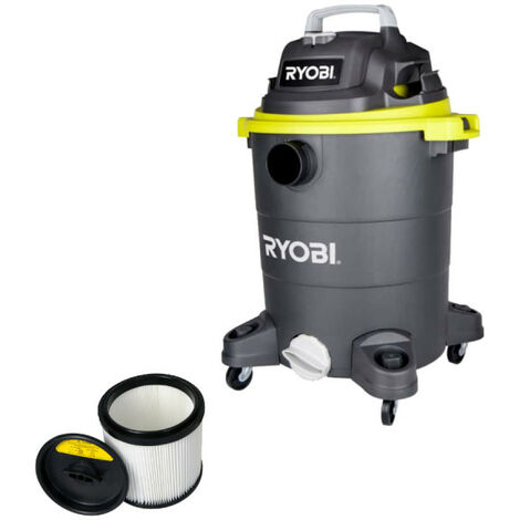 Hoover RYOBI 1400W - 30L - RVC-1430PPT-G - Filtro di ricambio lavabile -  RAKVACFW2030