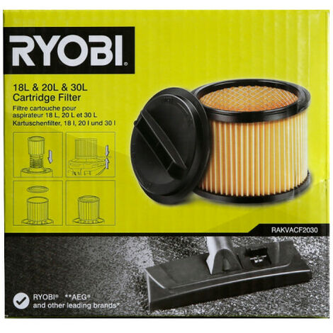 Aspirapolvere 18V ONE+ PCL733 PCL734 Confezione Da 2 Filtri HEPA Lavabili Di Ricambio Per Aspirapolvere Filtri HEPA Ryobi 18V ONE