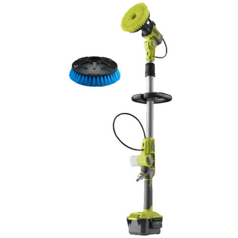 Spazzola Ad Acqua Per Finestre Con Asta Telescopica - Spazzola Ad Acqua 35/55cm, Tubo 7-12m Per Pulizie Alte Kit Pulizia Pannelli Solari