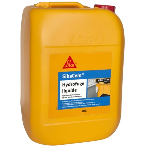 SIKA Idrorepellente per Massa Liquida, Bianco, 20 L