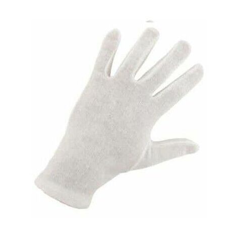 bianco guanti di cotone Taglia XL / 10 EP 4150
