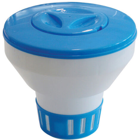 Exit Dispenser Galleggiante con termometro - Jilong Chemical Floater 5 ( 12,7cm) - dosatore Sostanze chimiche Galleggiante per pastiglie da 1» (2,5cm), con termometro