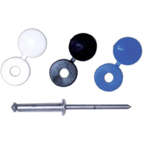 Confezione da 100 rivetti ciechi verniciati 4,0 x 10 mm, testa a cupola, DIN 7337, rivetti in alluminio e mandrino in acciaio, rivetti pop (100, marrone rame RAL 8004 Confezione da 100 rivetti ciechi verniciati 4,0 x 10 mm, testa a cupola, DIN 7337, rivetti in alluminio e mandrino in acciaio, rivetti pop (100, marrone rame RAL 8004