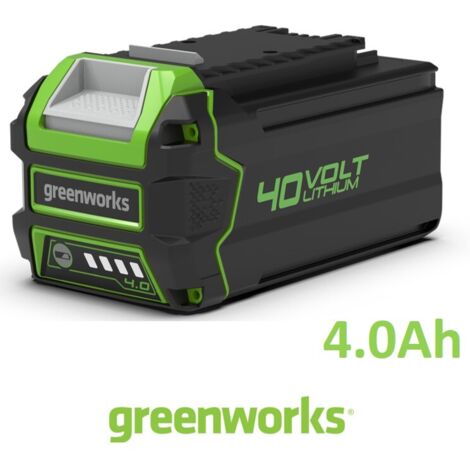 GREENWORKS 40V 4.0Ah batteria agli ioni di litio da 40V 4.0Ah - G40B4
