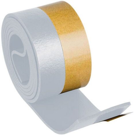 Paraspifferi Geko in pvc per porta m1 cm3,8 bianco