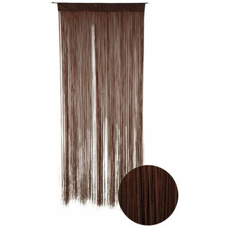Tenda per porta String chocolate CONFORTEX - 90 x 200 cm - marrone