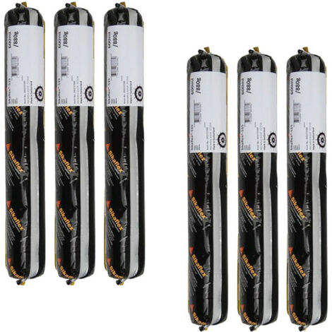 Set di 6 sigillanti universali per veicoli commerciali - SIKA Sikaflex 515 - Bianco - 600ml