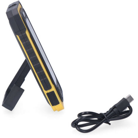 Edm Torcia Multifunzione Portatile E Powerbank 350 Lumens Nero